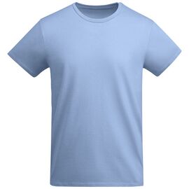 T-shirt Breda en coton organique à manches courtes pour enfant Bleu ciel - Roly K66982HE
