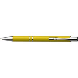 Kugelschreiber aus Aluminium Albacete Gelb -  3444.006