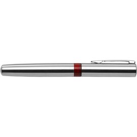 Stainless steel ballpen Rex Red -  3347.008