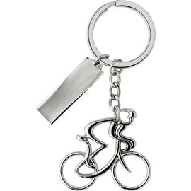 Vernikkelde sleutelhanger Cirilio Zilver -  6025.032