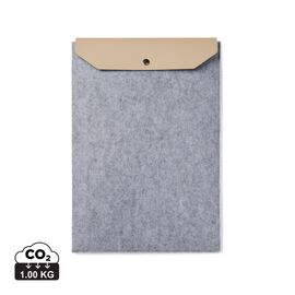 VINGA Albon GRS gerecycled vilt 17" laptophoes Grijs - Vinga V788112