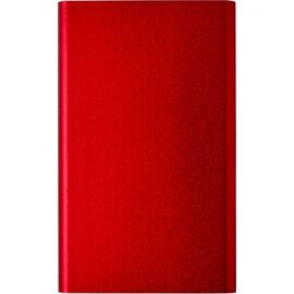 Powerbank aus Aluminium Ezra Rot -  7298.008