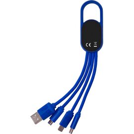 4-in-1-Ladekabelset Idris Blau -  432312.005