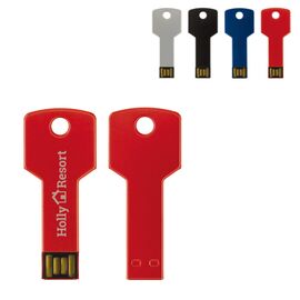Clé USB falsh drive 8GB Key Argent - empty LT26903-N0005