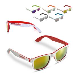 Zonnebril Jeffrey UV400 Wit, Zwart -  LT86712-N0102