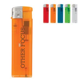 Torpedo Transparent Feuerzeug Transparent, Weiss -  LT90610-N0401