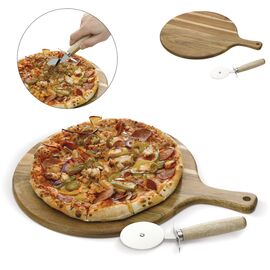 Pizza serve set Wood -  LT94504-N0093