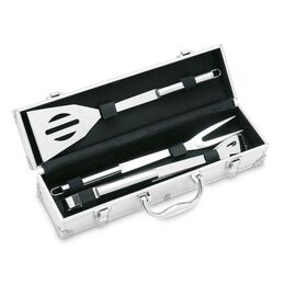 3-Delige BBQ gereedschapset Zilver -  IT3475-14