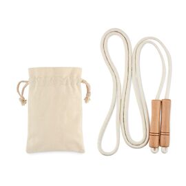 Springseil aus Baumwolle Beige -  MO6140-13