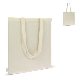 Tasche GOTS natürlich lange Henkel 140g/m² 38x42 cm Ecru -  LT95276-N0054