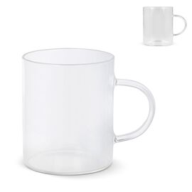 Koffieglas met handvat Vardez 180 ml Transparant -  LT50571-N0004