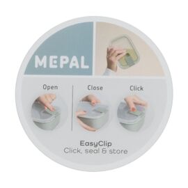 Mepal Storage Box EasyClip 1 L vershoudbox Nordic sage - Mepal 132470