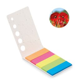 Zaadpapier pagemarkers Wit -  MO6511-06