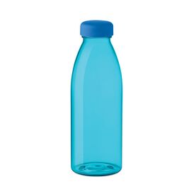 RPET drinkfles 550ml Transparant blauw -  MO6555-23
