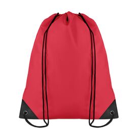190T Polyester drawstring bag Red -  MO7208-05