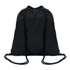 Sac à cordon en coton Noir -  MO8484-03