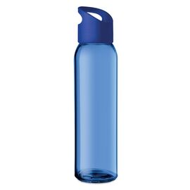 Bouteille en verre 470ml Bleu royal -  MO9746-37