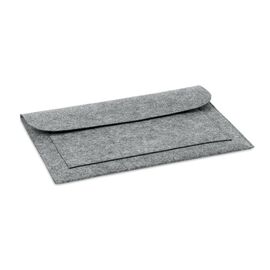 Vilten laptophoes Grijs -  MO9818-07