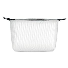 EVA mesh toilettas Transparant wit -  MO9827-26