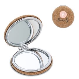 Taschenspiegel Kork Natur -  LT90725-N0094