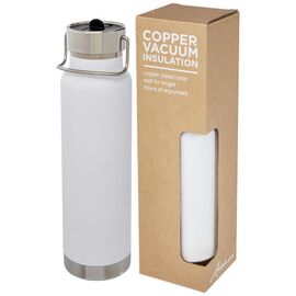 Thor 750 ml koperen vacuümgeïsoleerde drinkfles Wit - Unbranded 10073201