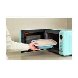Mepal Cirqula Multikom rechthoekig 500 ml Lunchbox Nordic blue - Mepal 180131
