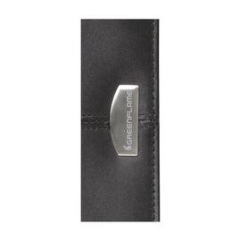 TucsonChief A5 document folder Black - Real Leather 765098