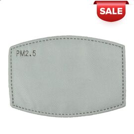 Filter-Gesichtsmaske Grau, Dunkelgrau -  4505