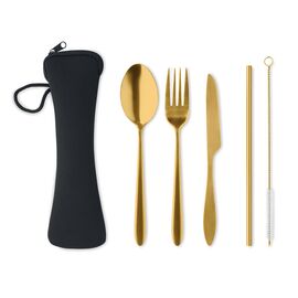 RVS bestekset Goud -  MO6149-98