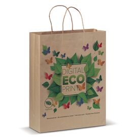 Papieren kraft tas 100g/m² 32x12x41cm Wit -  LT91624-N0001