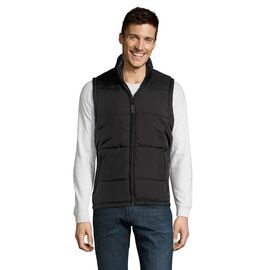 WARM MEN Bodywarmer Noir -  S44002-BK-3XL
