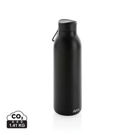 Avira Avior RCS recycelte Stainless-Steel Flasche 500ml Schwarz - Avira P438.001