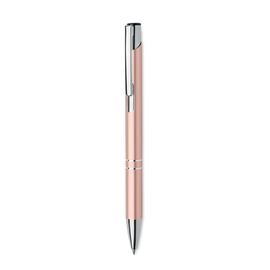 Recycled aluminium ball pen Beige, Rood -  MO6561-95