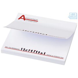Mémo-autocollants Sticky-Mate® 75x75mm Blanc - Unbranded 21093002