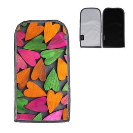 R-PET Sublimation Mikrofaserbrillenetui Weiß -  LT86725-N0001