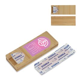 Pansements dans une boîte en bambou Nature - empty LT90398-N0094