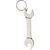 Metalen sleutelhanger Gideon Zilver -  976598.032
