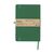 Recycled GRS PU Paper Notebook A5 Green -  319370