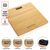 Grundig Bamboo Digital Body Scale Brown - Grundig P279.909