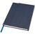 Carnet à couverture rigide en PU recyclé Alejandra A5 Bleu océan - Marksman 10792051