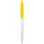 Unica recycled plastic ballpoint pen (black ink) Yellow - Unbranded 10796611