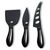 Byon Formaggio Set de couteaux à fromage Steel Noir - ByOn LT53002-N0002