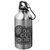 Oregon 400 ml Aluminium Trinkflasche mit Karabinerhaken Silber - Unbranded 10000202