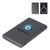 Nexus Wireless Powerbank Kompatibel mit MagSafe R-ABS 5000 mAh Schwarz, Gun metal - dard -  LT95510-N0235