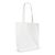Schoudertas biologisch katoen kleur lang 270g/m² 42x12x43 cm Wit -  LT95379-N0001