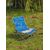 Opvouwbare strandstoel in tas Blauw - XD Collection P453.035