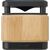 Bamboe en ABS draadloze speaker met lader Nova Bruin -  9319.011