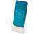 Batterie de secours Alnair Type-C de5 000 mAh et 10 W en plastique recyclé avec support de retournement intégré et câble 2 en 1 Blanc - Unbranded 12447201