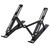 Rise foldable laptop stand Black - Tekiō® 12419590