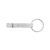 RCS flesopener sleutelhanger van gerecycleerde zinklegering Zilver - XD Collection P191.6002